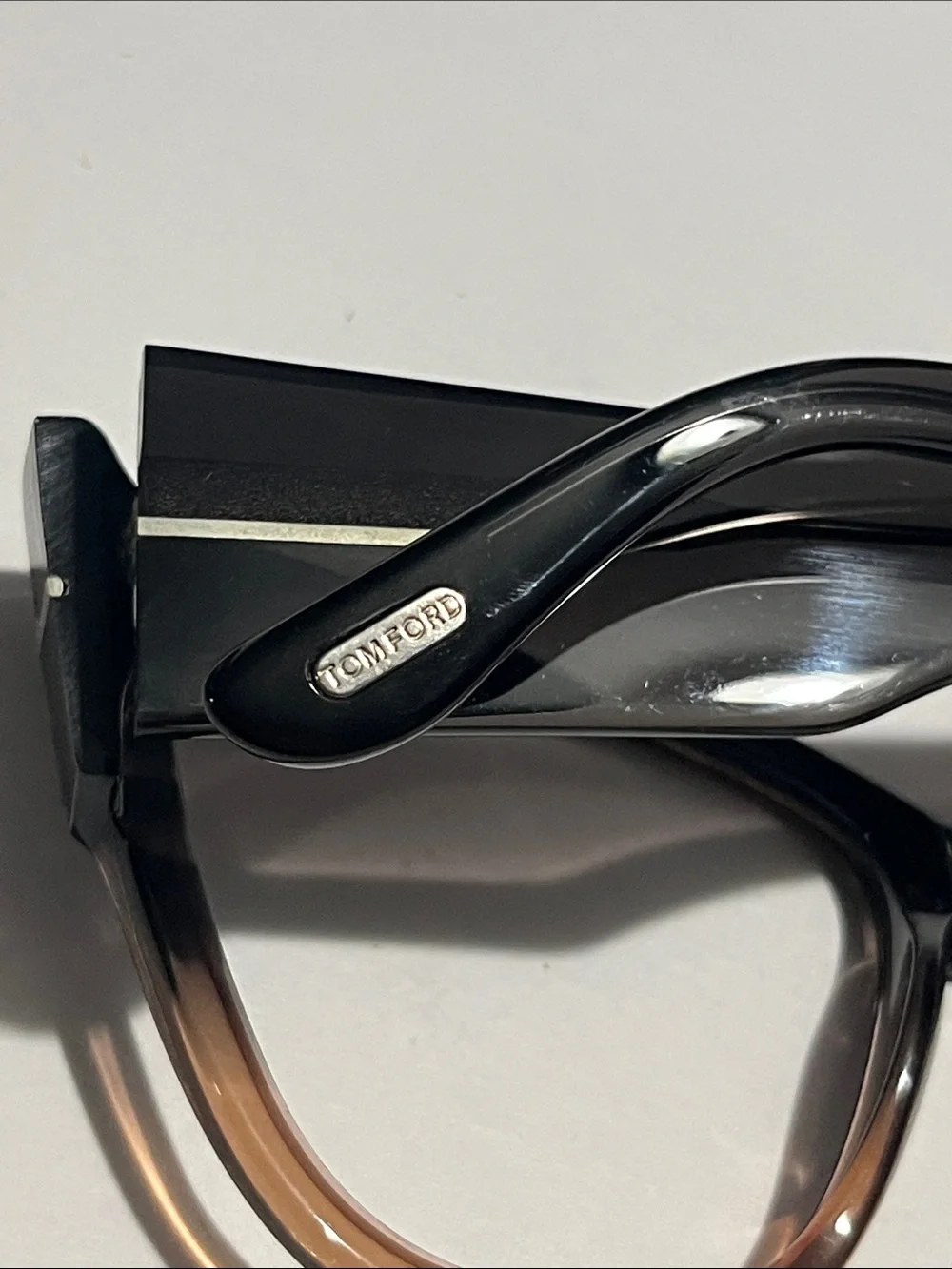 EUC Tom Ford FRAME ONLY Anoushka Women's Brown Cat-Eye Sunglasses